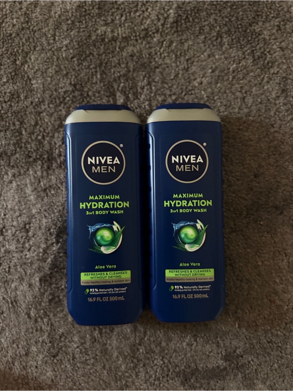 NIVEA MEN Maximum Hydration 3-in-1 Body Wash - Blue